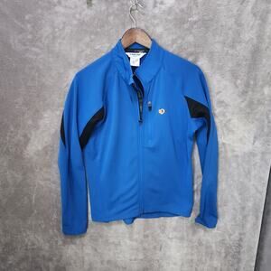 Pearl Izumi women's Medium Blue Cycling Jacket Zip Up Windbreaker